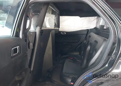 2018 Ford Police Interceptor из США, поврежденный, VIN 1FM5K8AR1JGB92061